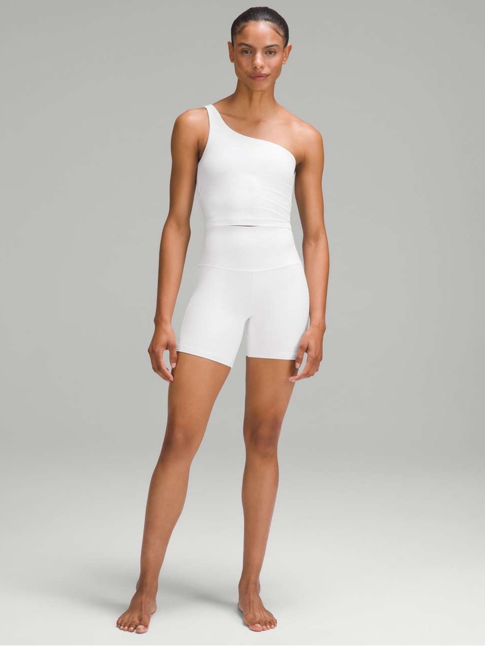 Lululemon Ribbed Nulu Asymmetrical Yoga Tank Top
